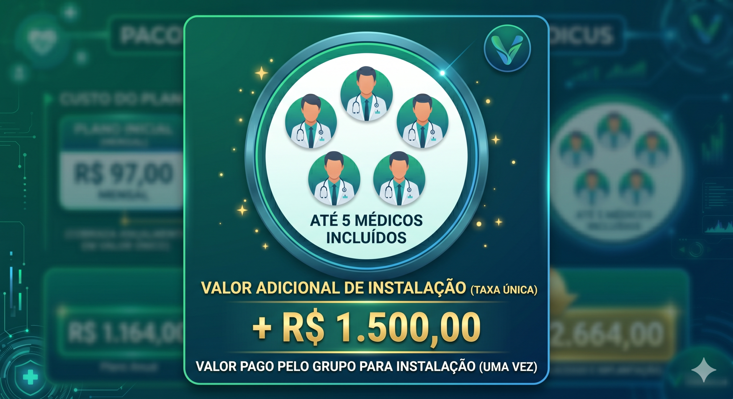 Instalação do Veridicus para até 5 médicos