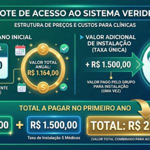 Pacote mensalidade Veridicus I.A Paga anualmente + instalação